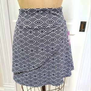 NWT Soybu Sport Layered Black and White Skirt
